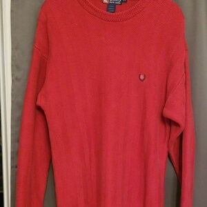 Men's Chaps red sweater‎ size L